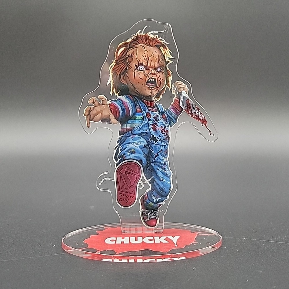 Chucky Acrylic Stand Figure Horror Movie Standee Killer Doll Child's Play